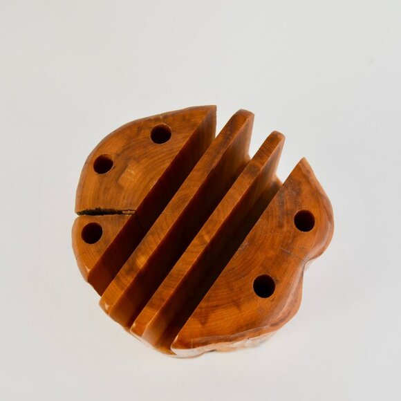 Richard Rothbard Natural Tree Wood Desk Organizer - Picture 5 of 8